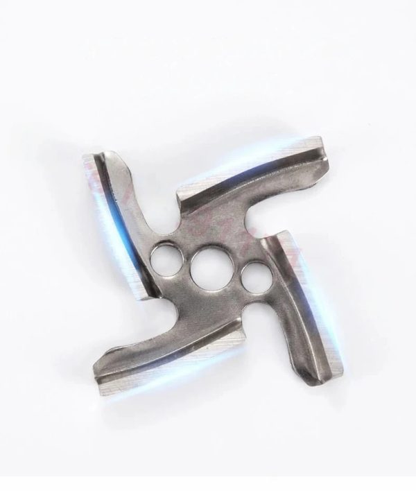 Manual Sausage Machine Hand Crank Meat Mincer, Household Meat Pounder Tool, Kitchen Meat Grinder Enema Maker, Silver Aluminum