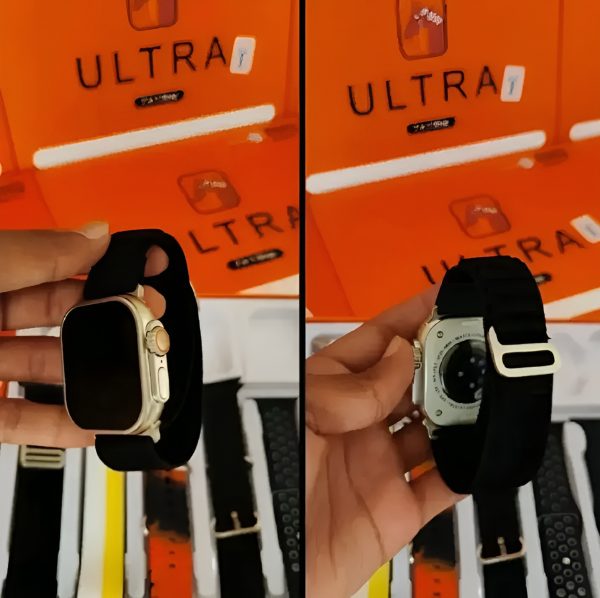 7-in-1 Ultra Smart Watch – Advanced Multi-feature Fitness Tracker With Heart Rate Monitor, Sleep Tracking, Bluetooth Calling, Sports Modes & More Random Color Straps