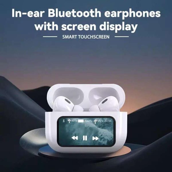 Original A9 Pro Airpods Anc/enc Touch Screen Wireless Earbuds | A9 Airpods Pro | Best Quality Airpods