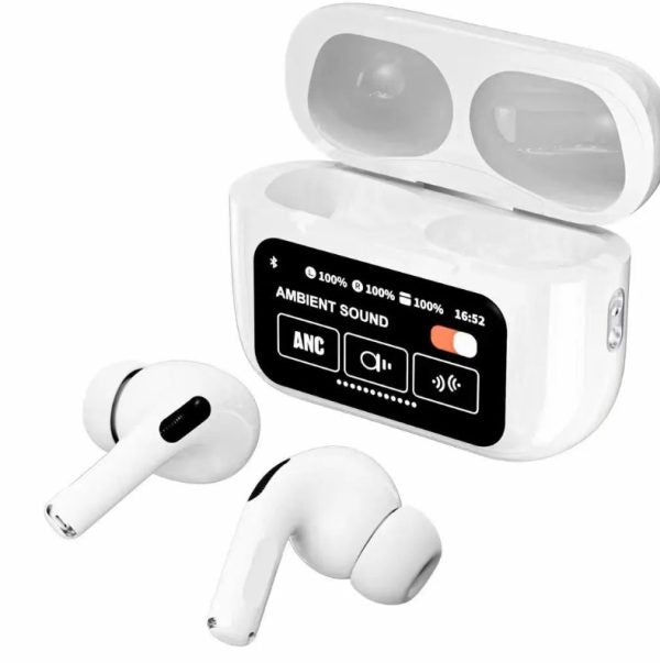Original A9 Pro Airpods Anc/enc Touch Screen Wireless Earbuds | A9 Airpods Pro | Best Quality Airpods
