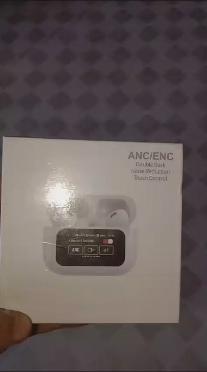 Original A9 Pro Airpods Anc/enc Touch Screen Wireless Earbuds | A9 Airpods Pro | Best Quality Airpods